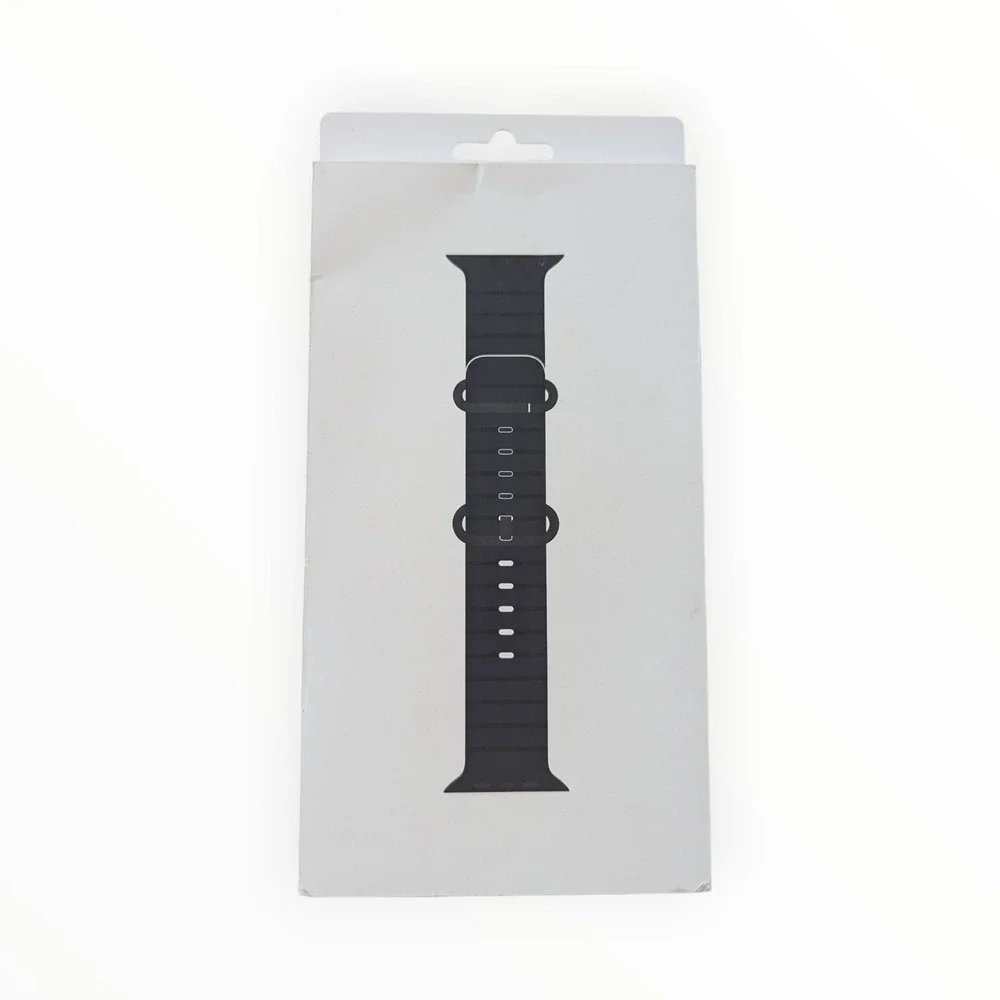 13-O Apple Watch Band 49mm Black Titanium Ocean Band MYPD3AM/A
